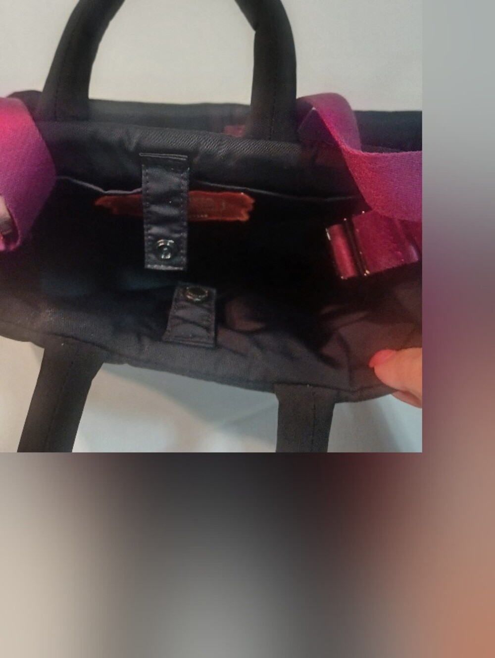 Coachtopia Alter Ego Black Mini Quilted Tote - Picture 8 of 10
